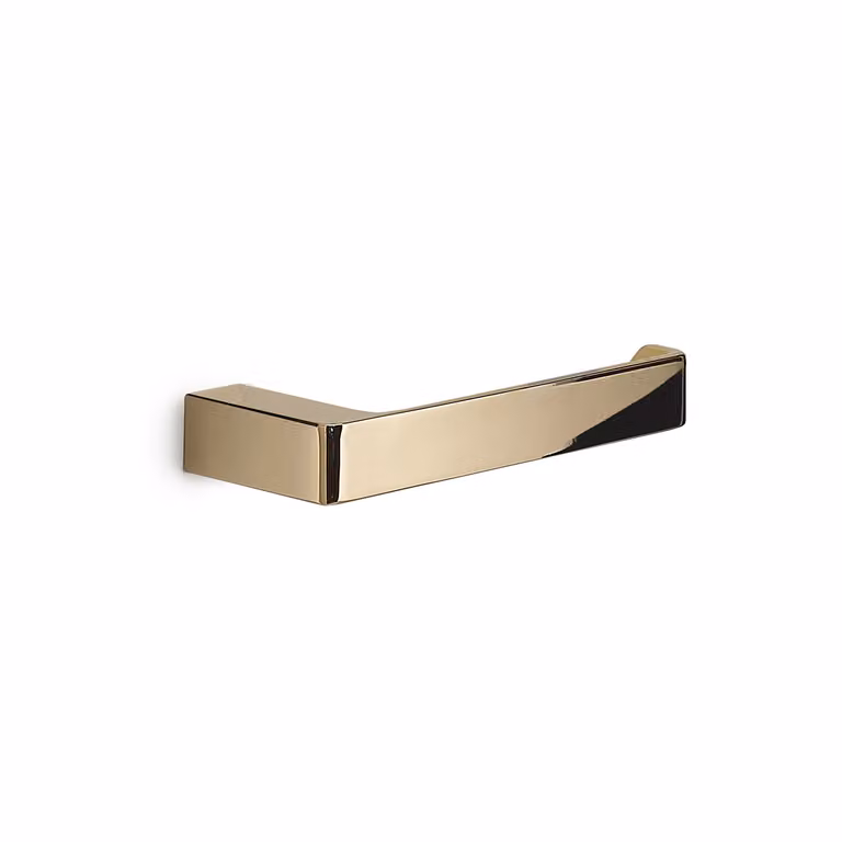 Portarotolo da muro in ottone e Cromall PI24 Gedy serie PIRENEI Oro