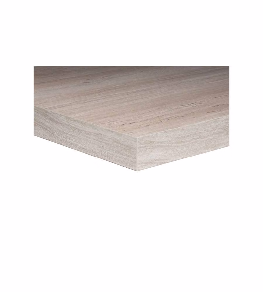 Top bagno travertino romano mm. 59x1202x490