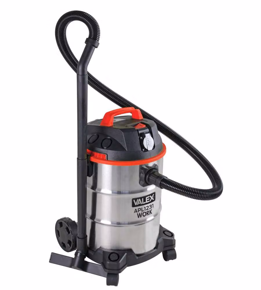 Valex Aspiratore Polvere e Liquidi APL1231 Argento 30L 1200W
