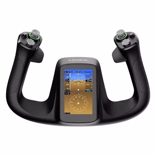 Cloche simulatore di volo Moza Racing MFY Pro Yoke Black AS021 – 2