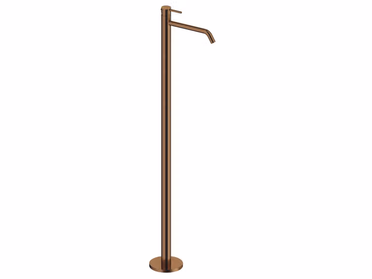 SANYCCES LOOP ColdOpen Miscelatore monocomando per lavabo, oro rosa spazzolato