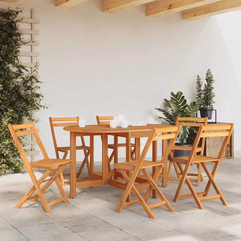 Maison Exclusive - Tavolo da giardino 130x90x72 cm, in legno massello di acacia