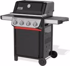 Barbecue a gas Weber Spirit E-410 Nero e Silver con griglia e forno