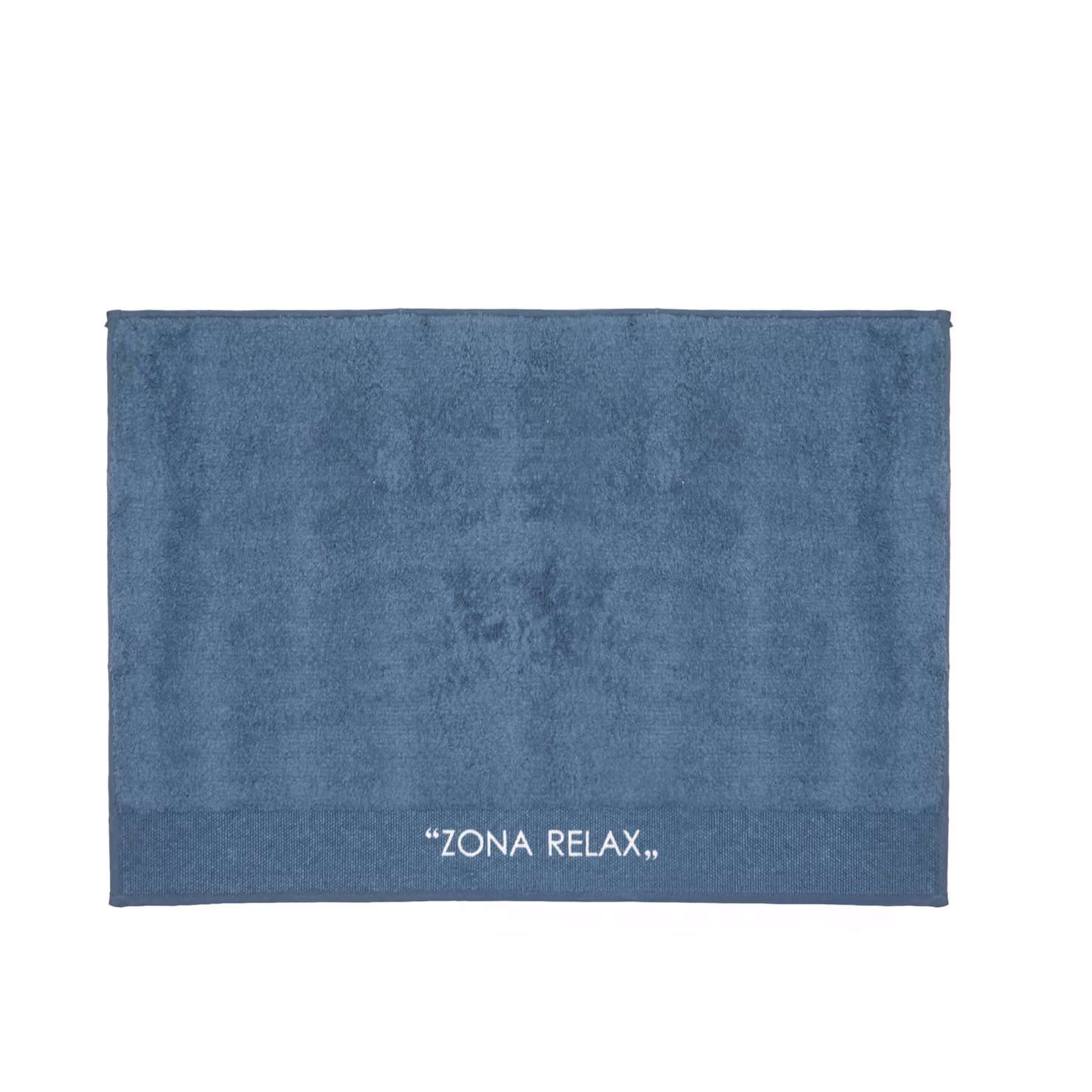 Tappeto da bagno antiscivolo KASANOVA Quotes blu L: 60 cm, P: 85 cm – 2