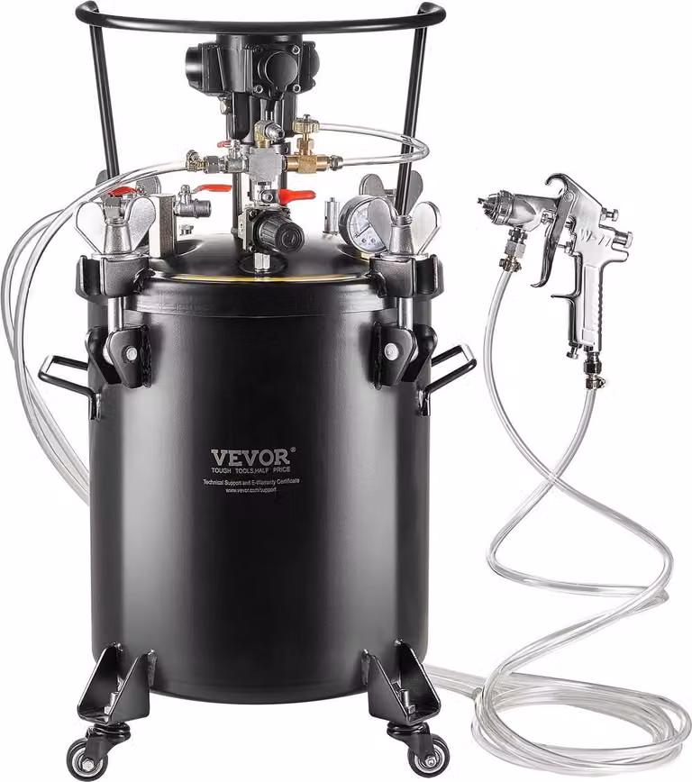 Serbatoio a pressione per vernici spray 30 L/7,5 gal Agitazione completamente automatica 70 psi