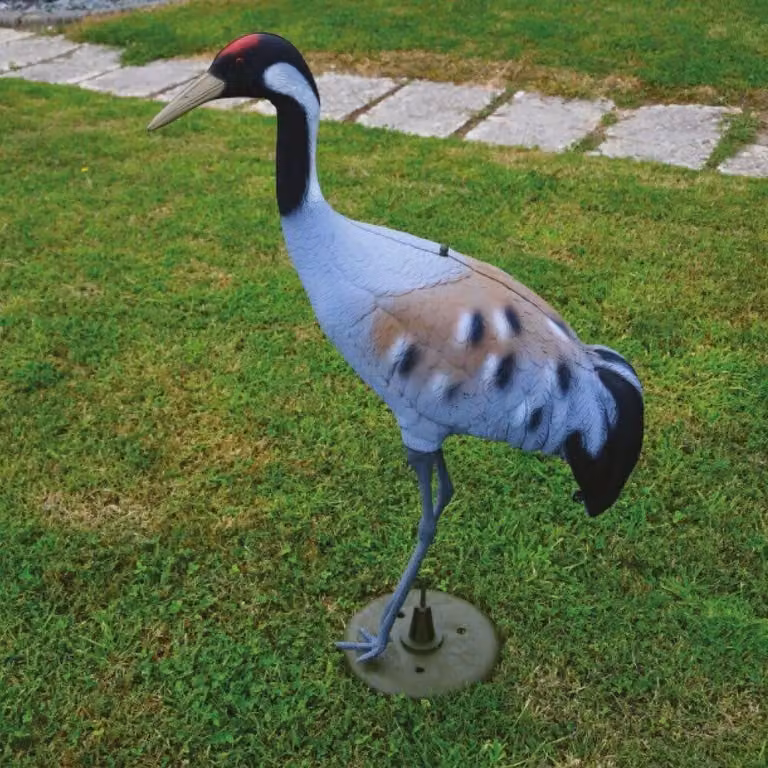 Gru Decorativo H90 cm per Laghetti da Giardino