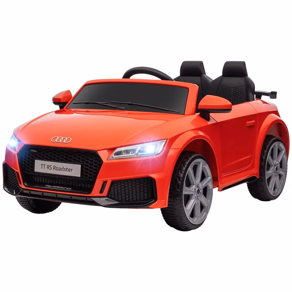 Veicolo elettrico per bambini Audi TT RS Minimal 12V rosso con batteria ricaricabile e funzioni luci e suoni – 2