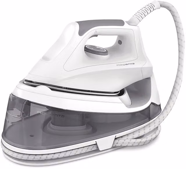 Ferro a vapore Rowenta Liberty VR5020, 2200 W, Bianco, con piastra in Airglide Inox e funzione vapore verticale
