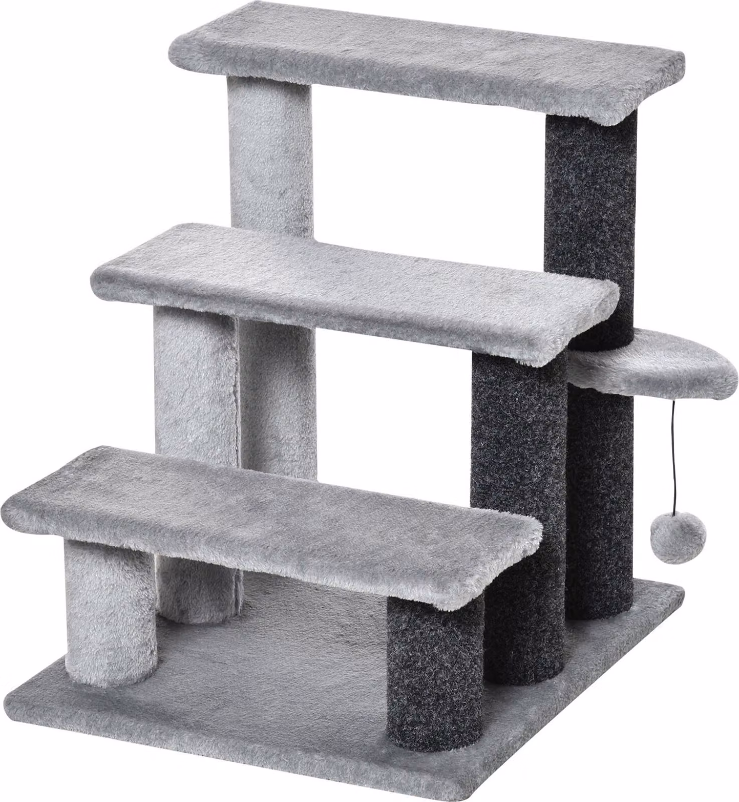 Aga Scaletta per gatti 48x40x45 cm Grigio