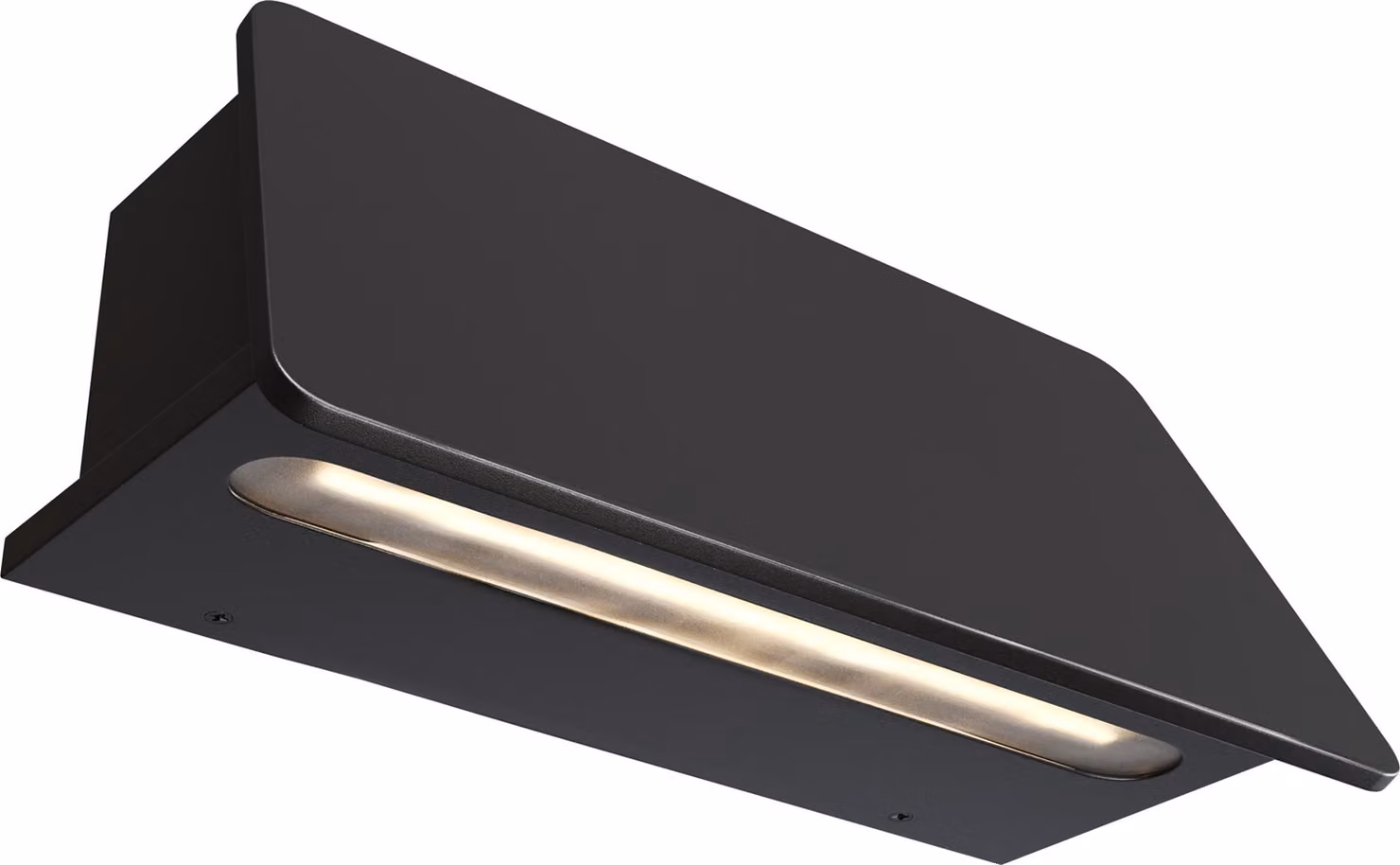 Maytoni applique da esterno grafite LED 6W, impermeabile IP54, bianco caldo 3000K