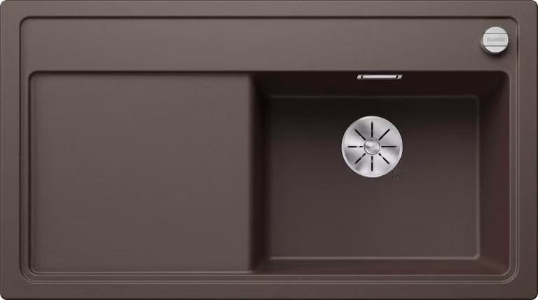 Blanco ZENAR 5 S-F Silgranite caffè 523878