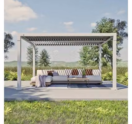 Sojag Hana 1013 Pergola in alluminio con tetto a lamelle 3x4 m