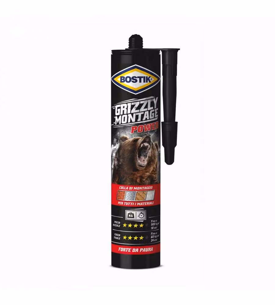 Bostik Adesivo di Montaggio - Bianco - 370 gr