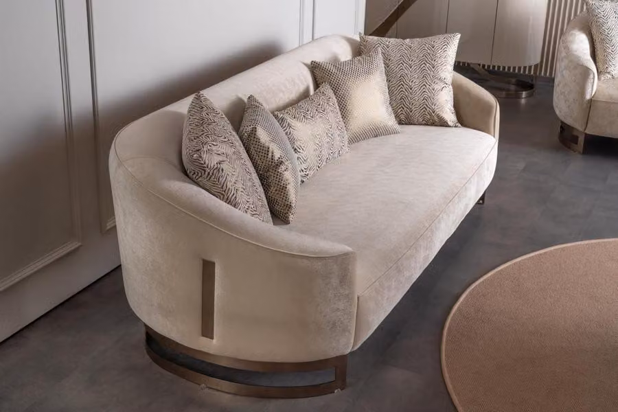 Luxus Sofa 3 Sitzer 3er Couch Sofa Dreisitzer Polstersofa Wohnzimmer