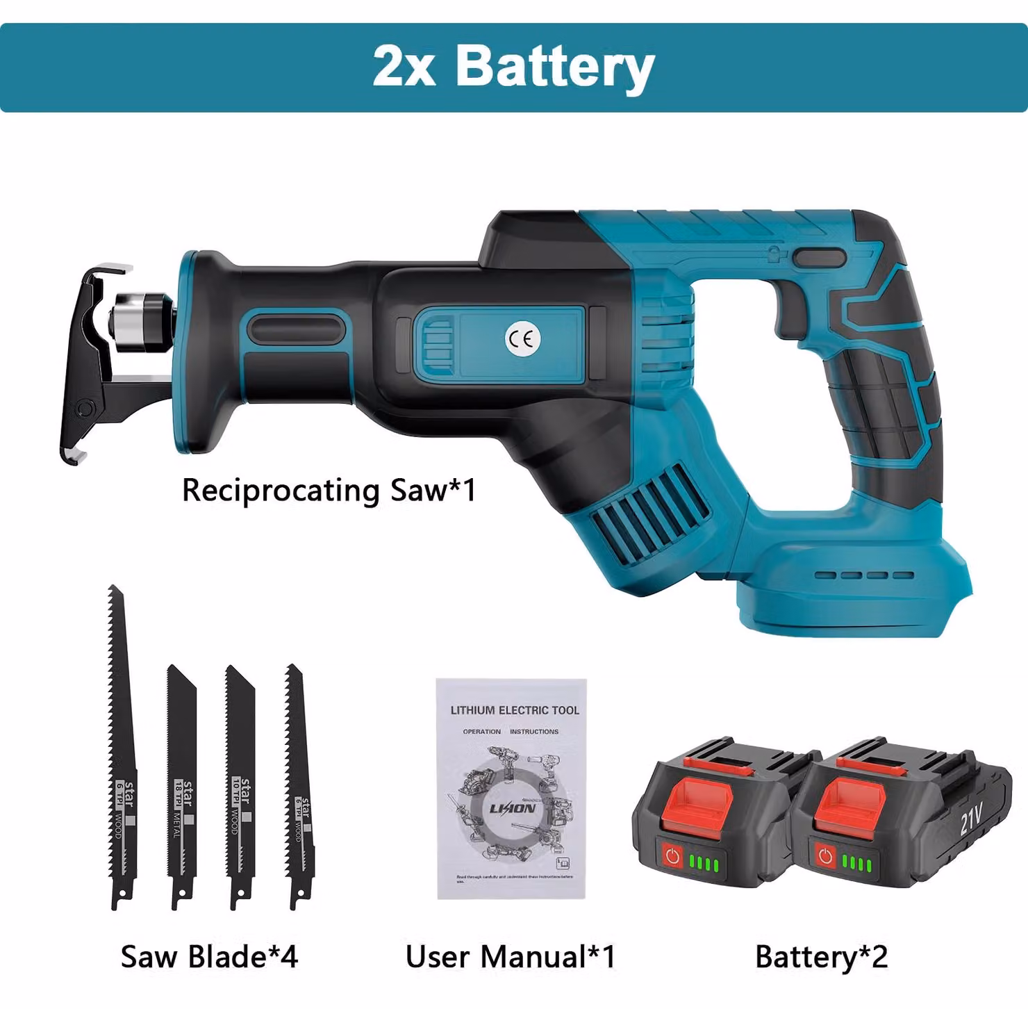 Sega a batteria - Sega elettrica portatile - 3.000 giri/min - Kit standard