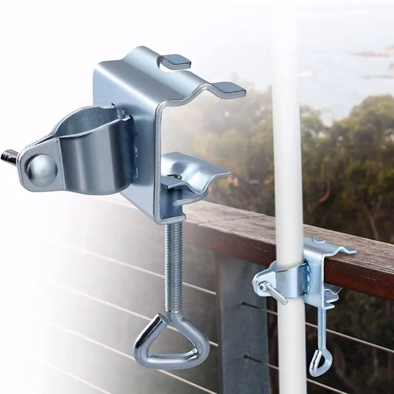 Supporto per ombrellone, portombrellone portatile per balcone e terrazza