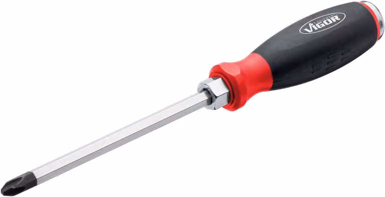 Cacciavite VIGOR con cappuccio antiurto e attacco quadrato V5010-PH3