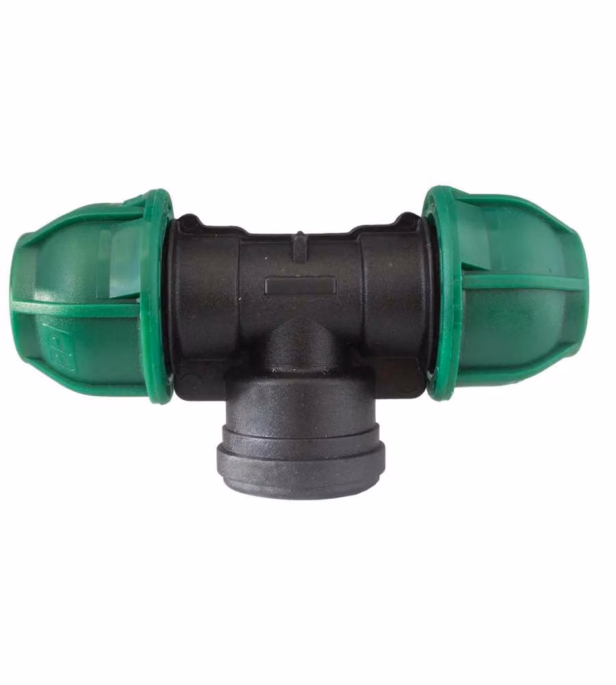 Raccordi a compressione Tee F Diametro 25 mm x 3/4" PN10