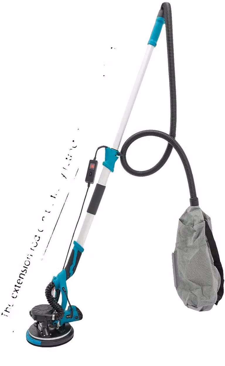 Levigatrice per cartongesso, lunghezza regolabile, 6 velocità, blu