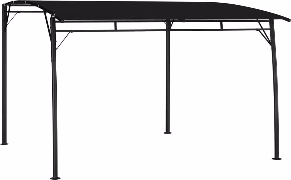 Tenda Parasole da Giardino 3x3x2,55 m Antracite