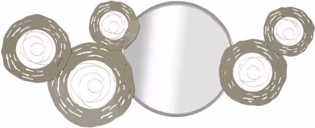 Pannello Da Muro Hop Con Specchio cm 106x3,8x48