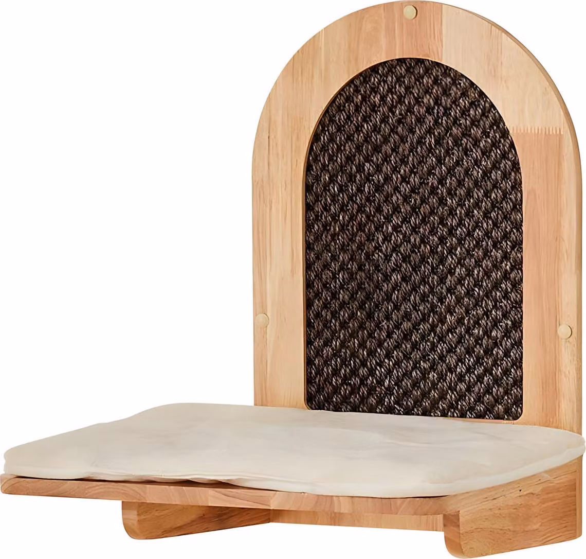 Nobby, elemento decorativo per letto, colore crema, dimensioni 40 x 31,5 x 45 cm