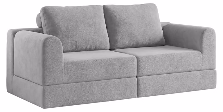 Divano letto pieghevole, divano letto multifunzionale, materasso in memory foam, supporto lombare, portatile, futon
