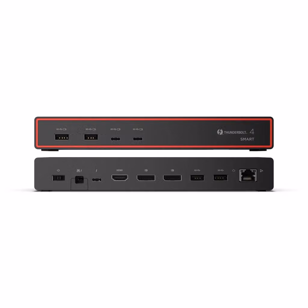 Lenovo ThinkPad Smart Dock Gen2 7500 Hub 5 in 1 Thunderbolt USB-C HDMI DisplayPort Ethernet Nero 40BE0135EU – 3