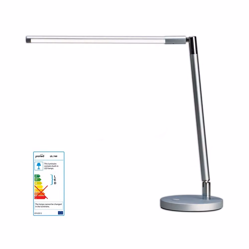 PROMED Lampada da tavolo a LED LTL-749 argento