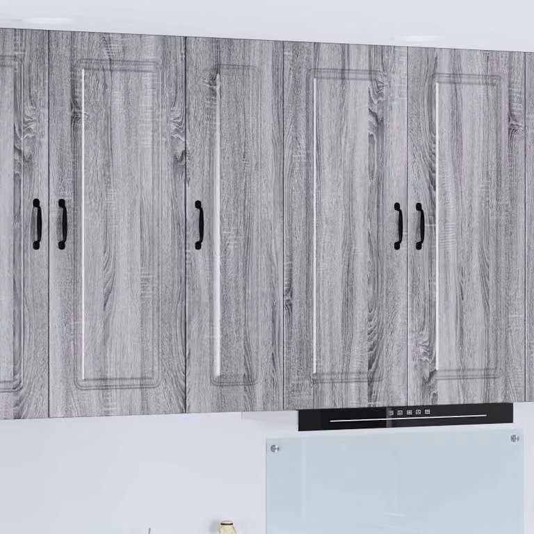 vidaXL Pannello per lavastoviglie Kalmar Grigio Sonoma L: 30 cm, P: 31 cm, H: 100 cm