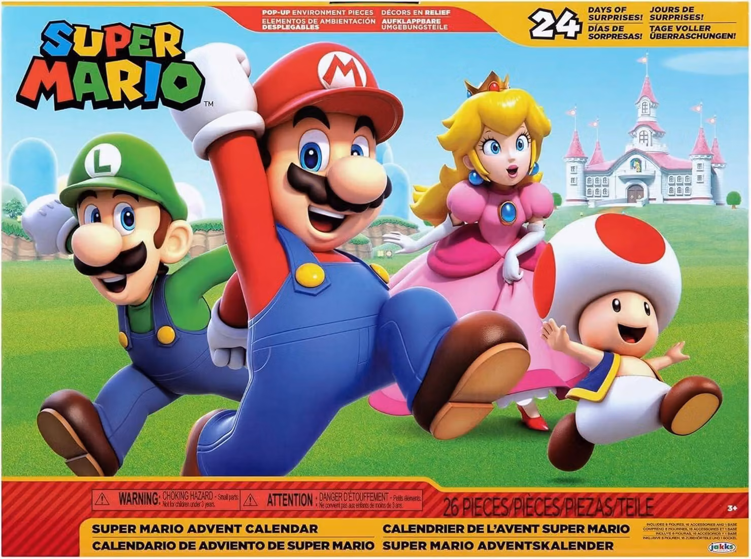 Calendario dell'Avvento di Mario del Regno dei Funghi