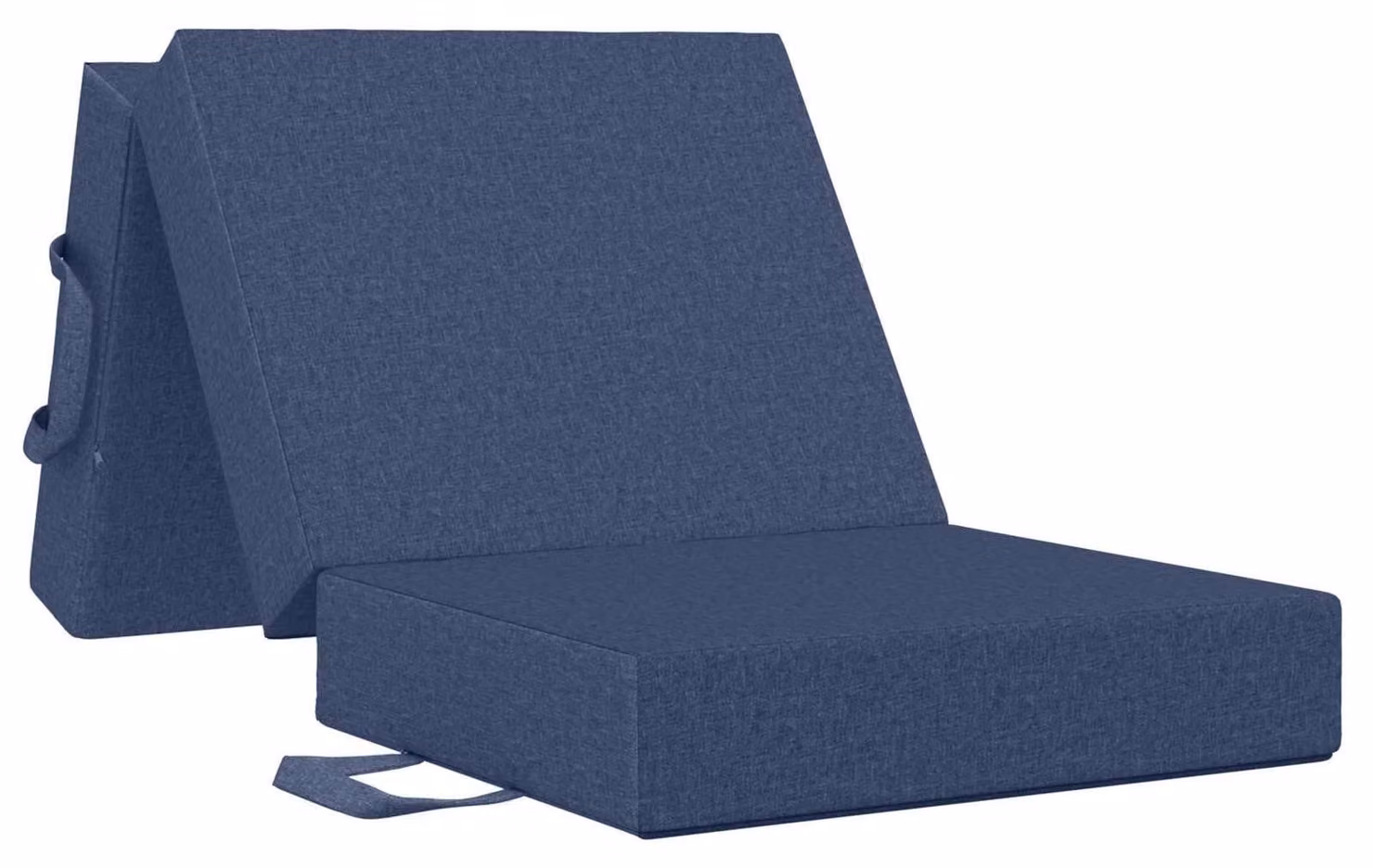 Divano Letto Pieghevole 90 x 63 x 45 cm Blu