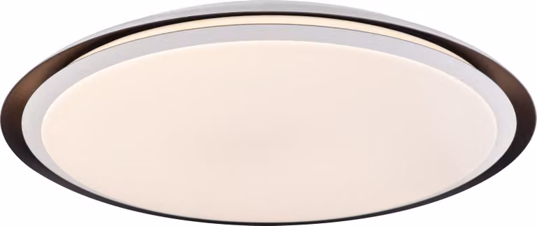 Globo Lighting plafoniera in metallo bianco, LED