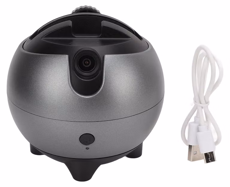 Supporto per telefono con tracciamento del volto a 360°, rotazione e rilevamento dei movimenti del corpo, ideale per lo streaming video in diretta