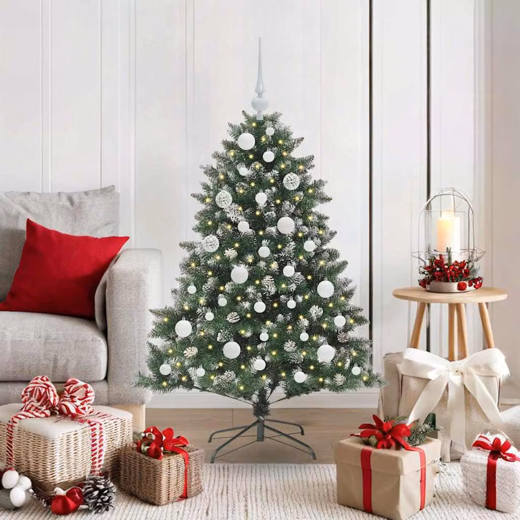 Maison Exclusive - Albero di Natale artificiale, verde, 120 cm