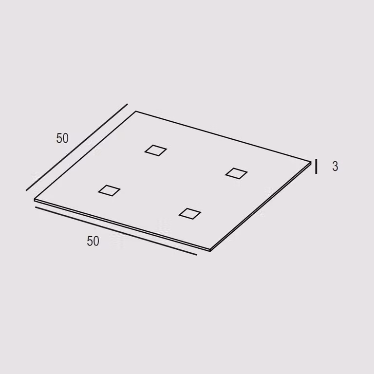 Plafoniera Contemporanea Sparta Metallo Ruggine 1 Luce Gx53