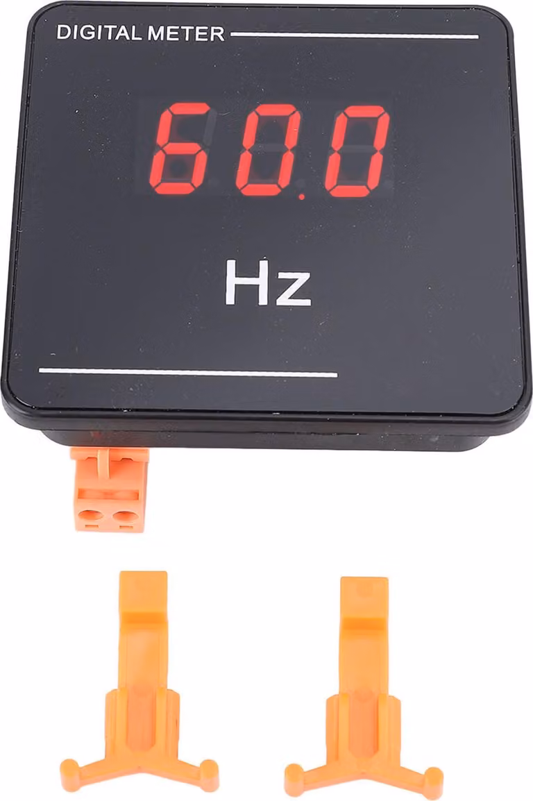 Frequenzimetro digitale 10-99,9 Hz AC50-500 V Display a LED da 0,56 pollici Tester per contatori di Hz Cimometro