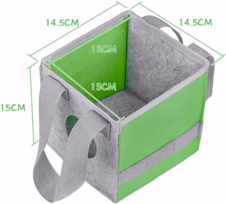 Borsa da trasporto per Toniebox - Borsa con fori per altoparlanti e tasche in rete