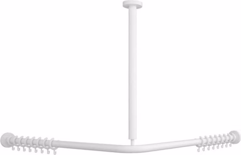 Barre de douche ViCare de Villeroy & Boch, 900x900mm, 92170568, 92170568