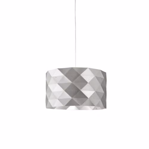 Lampadario Moderno Polilux ® Argento E Metallo Cromo 5 Luci E27