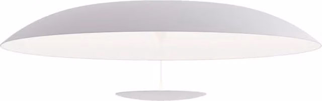 Plafoniera a soffitto Karman Blanco bianca con tecnologia LED e luce bianco caldo