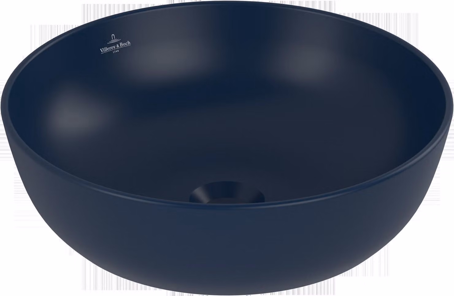 Villeroy & Boch Artis, lavabo à poser, rond, sans trop-plein, 430x430mm, 417943R6, 417943R6