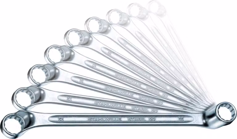 Set di chiavi a doppio anello Stahlwille 20A/10