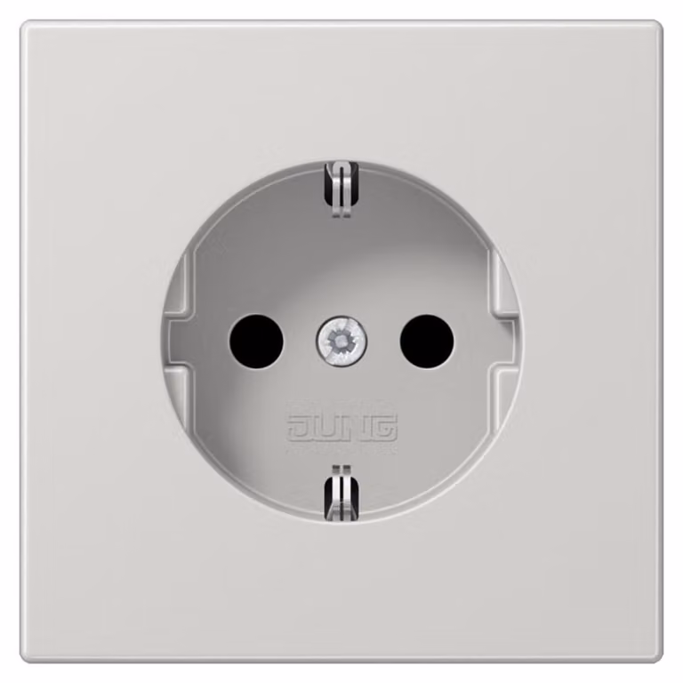Presa Jung SCHUKO grigio chiaro LS 1520 LG