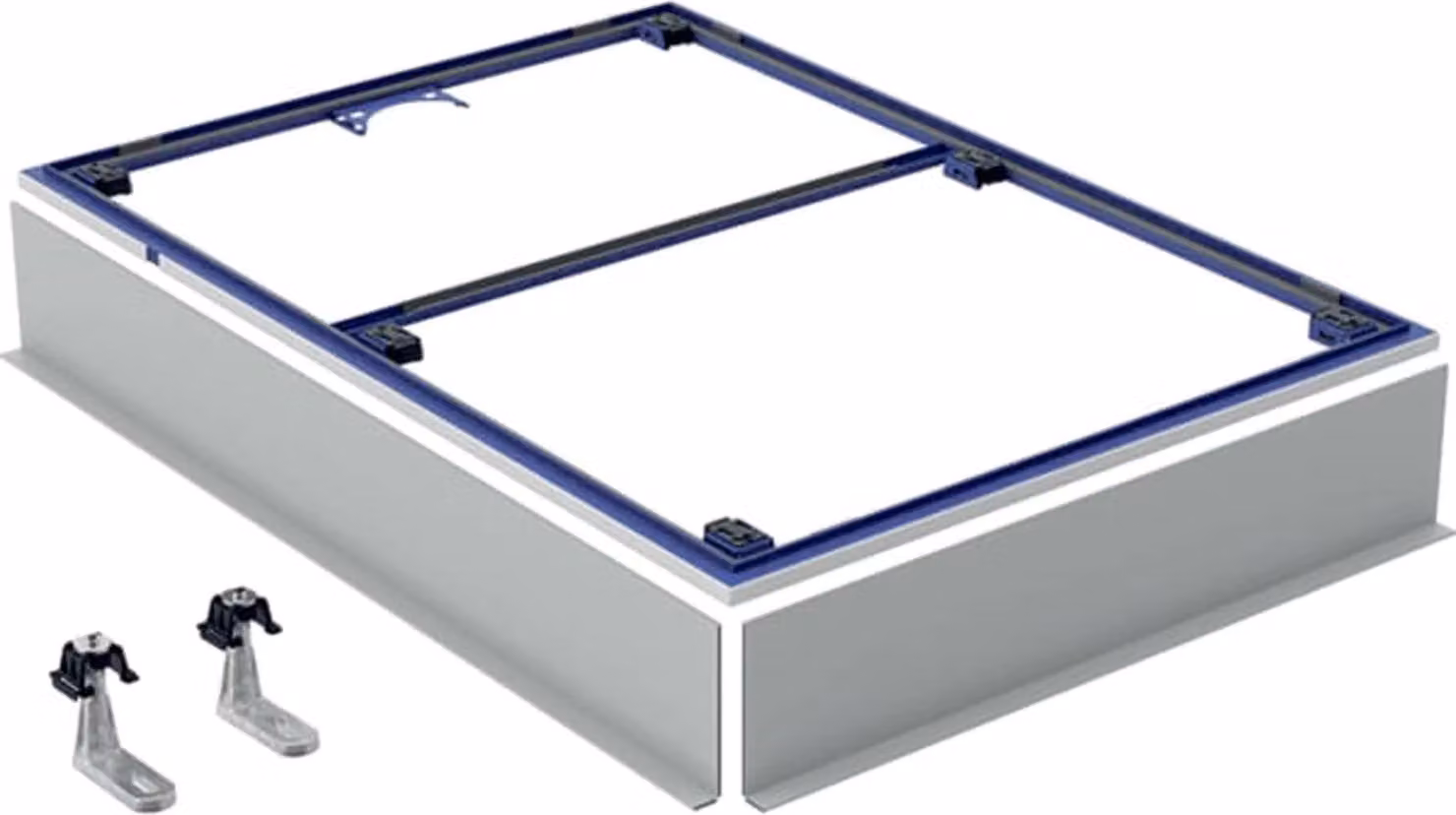 Telaio di installazione Geberit Setaplano B120 x L120 cm, 6 piedini, 1 pz.