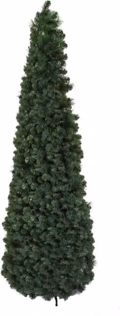 Albero di Natale pieghevole VACCHETTI verde con 793 rami, H 180 cm, Ø 74 cm
