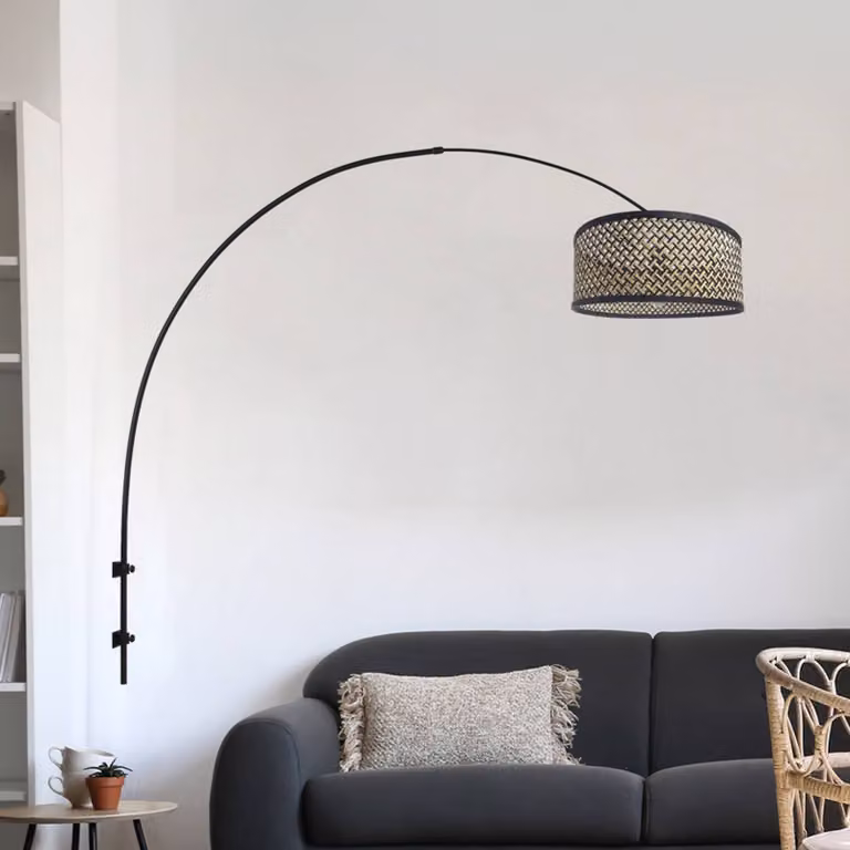 Steinhauer Applique da parete Sparkled Light, Nero, Soggiorno / Sala da pranzo, Metallo, Applique