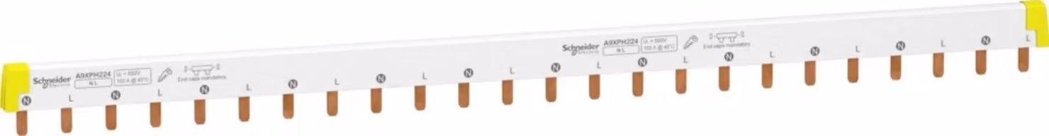 Barra di fase Schneider Electric A9XPH224