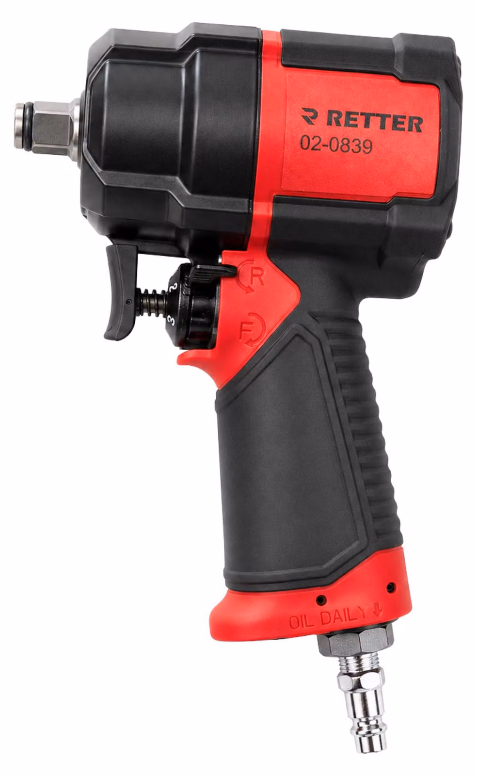 Avvitatore a impatto RETTER da 1/2" - Mini avvitatore pneumatico da 1150 Nm - RT9034