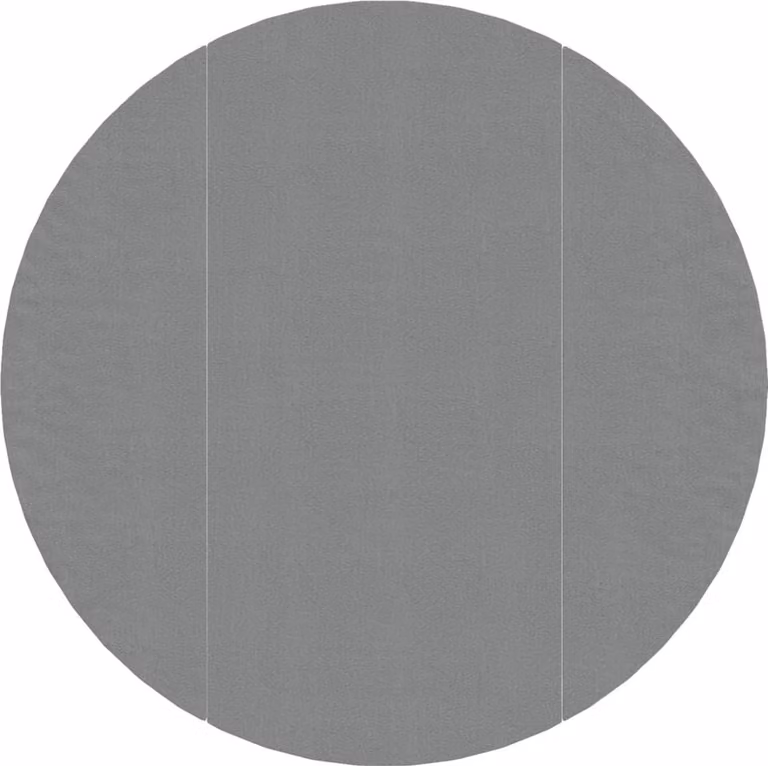 Telo Sotto Piscina Grigio Chiaro Ø306 cm Geotessile Poliestere